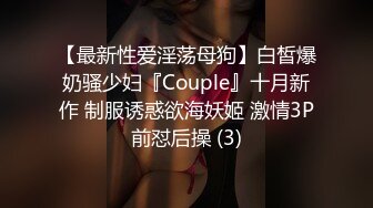 【最新性爱淫荡母狗】白皙爆奶骚少妇『Couple』十月新作 制服诱惑欲海妖姬 激情3P前怼后操 (3)