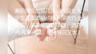 兼职援交的那几天，极品女大学生【柔柔早点睡】深夜约土豪哥，豪车停路边车震，酒店内再来一炮，蜜桃臀白又大 (4)